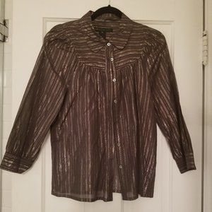 Marc Jacobs Shimmery Blouse size 8